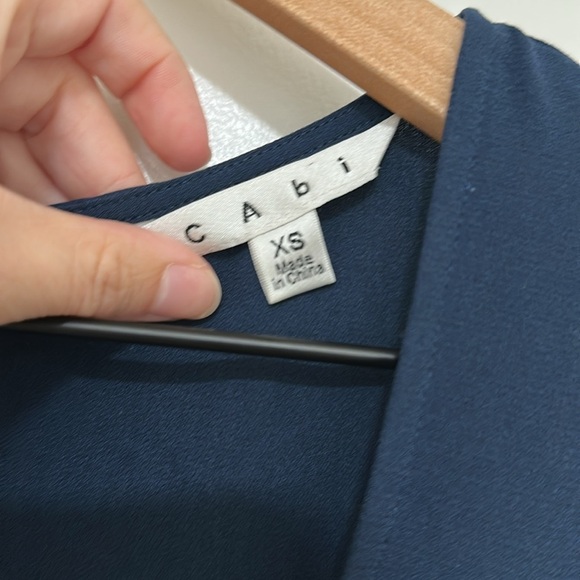 CAbi | French Navy Jumpsuit - Picture 6 of 7